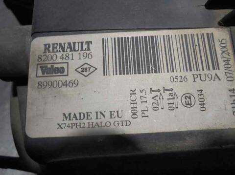 Foto 3ª: Faro Izquierdo Renault Laguna 1.9 DCI DIESEL 120CV 88KW [F9Q D6] (2005)