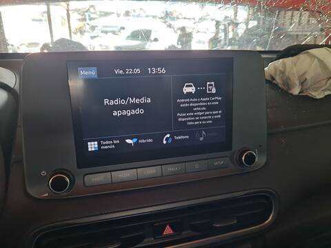 Foto 2ª: Pantalla Multifuncion Hyundai Kona 1.6 GDI HYBRID 105CV 77KW [G4LE] (2021)