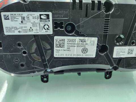 Foto 2ª: Cuadro de Instrumentos Volkswagen T-Roc ADVANCE 5P [DKRF] (2019)