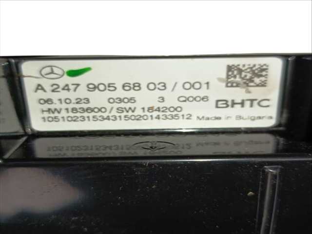 Foto 2ª: Mando Climatizador Mercedes Clase GLA 200 MILD-HYBRID H247) 247.78 (2020)
