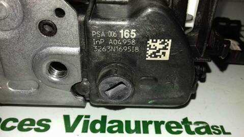 Foto 2ª: Cerradura Puerta Delantera Derecha Peugeot 308 1.6 16V E-HDI FAP 115CV 85KW [9H05] (2014)