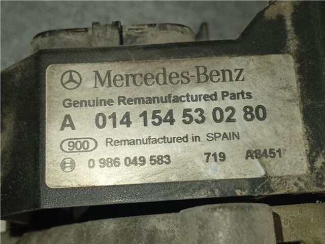 Foto 2ª: Alternador Mercedes Atego 1223. 1223 L. 1224. 1224 L [OM 902.916]