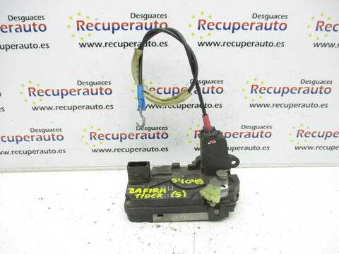Cerradura Puerta Trasera Derecha Opel Zafira Z19DT