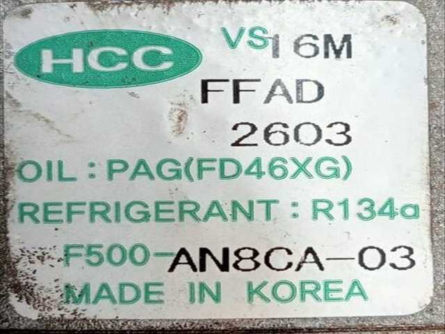 Foto 2ª: Compresor Aire Acondicionado Hyundai i30 1.6 CRDI CAT 90CV (2008)