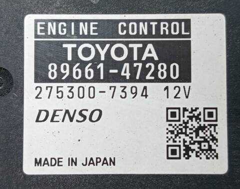 Foto 2ª: Centralita Motor ECU Toyota Prius ADVANCE (2009)