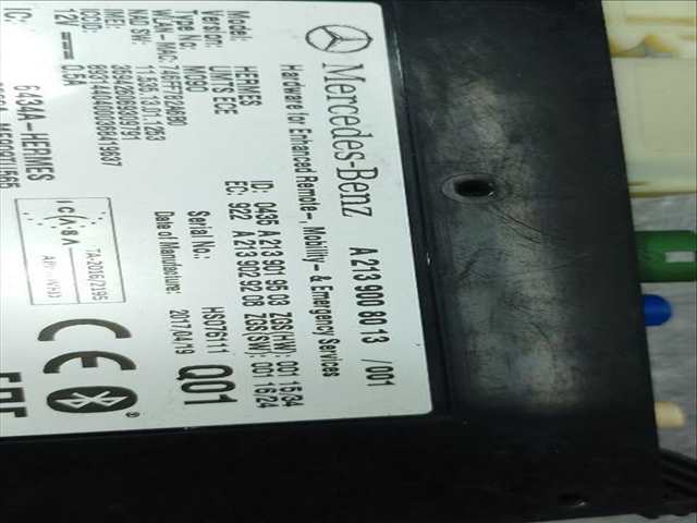 Foto 3ª: Centralita Motor ECU Mercedes Clase A 140 A 200 CDI 176.008) 136CV 100KW [651930] (2017)