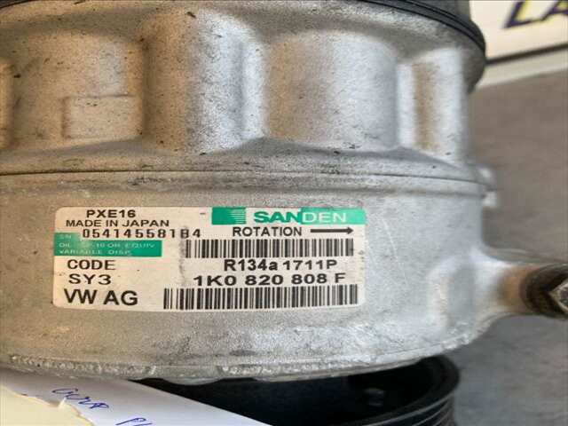 Foto 3ª: Compresor Aire Acondicionado Volkswagen Golf 2.0 TDI 140CV [BKD] (2008)