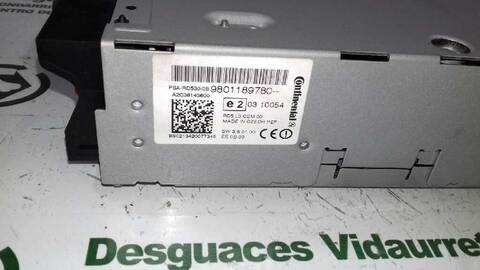 Foto 3ª: Sistema Audio Radio CD Citroen C4 SEDUCTION 92CV 68KW [9HPDV6DTED] (2013)