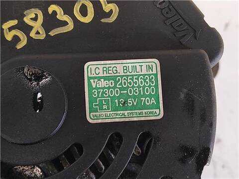 Foto 3ª: Alternador Hyundai i10 1.2 CLASSIC 78CV 57KW [G4LA] (2011)