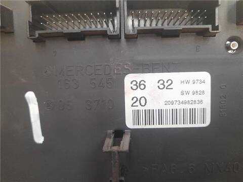 Foto 4ª: Caja Reles Fusibles Mercedes Clase ML 230 3.2 V6 I 218CV 160KW SUV W163 M112.942