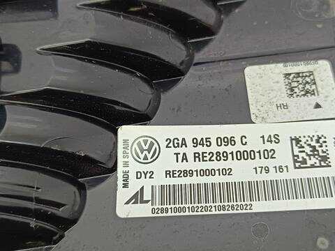 Foto 4ª: Piloto Trasero Derecho Volkswagen T-Roc BASIS 116CV 85KW [DTRD] (2021)