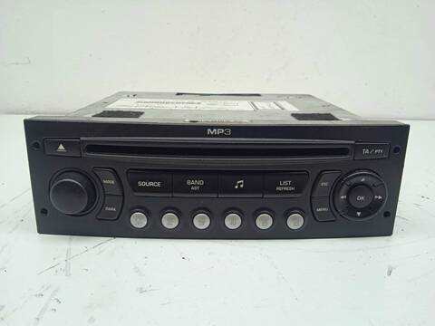 Sistema Audio Radio CD Peugeot 3008 2.0 16V HDI FAP CAT RHE - DW10CTED4) 150CV 110KW