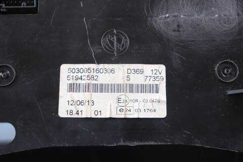 Foto 2ª: Cuadro de Instrumentos Fiat Doblo 1.9 D II 120CV 88KW 152) 263A2000 (2009)