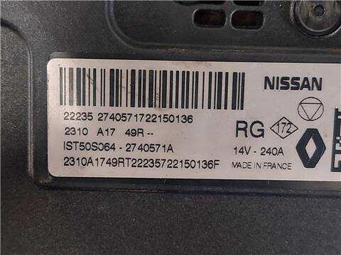 Foto 4ª: Alternador Renault Austral TCE 160 116 KW 158CV [H5H E4] (2022)