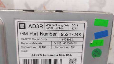 Foto 3ª: Pantalla Multifuncion Opel Astra EXCELLENCE 131CV 96KW [A17DTS] (2014)