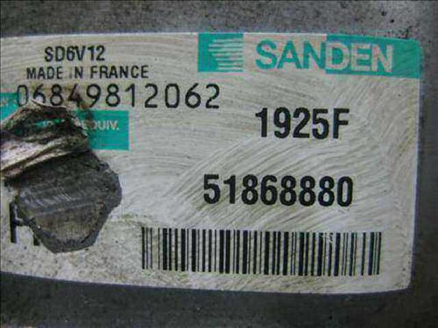 Foto 2ª: Compresor Aire Acondicionado Fiat Doblo 1.6 D 100CV (2011)