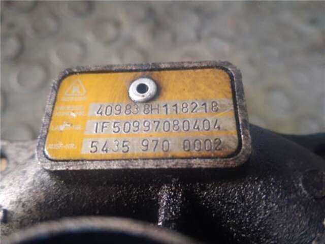 Foto 2ª: Turbocompresor Renault Kangoo 1.5 AUTHENTIQUE [1.5 LTR. - 48 KW DCI DIESEL] [K9K B7]