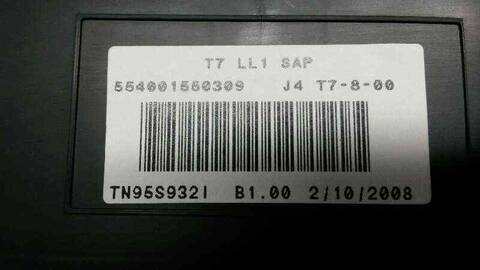 Foto 4ª: Cuadro de Instrumentos Peugeot 308 114CV 84KW (2007)