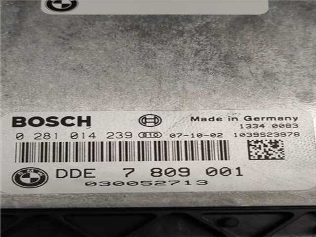 Foto 2ª: Centralita Motor ECU Bmw Serie 1 114 2.0 118D [2.0 LTR. - 105 KW TURBODIESEL CAT] [N47 D20 A]