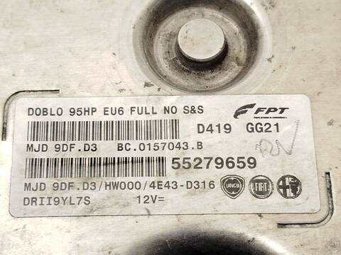 Foto 4ª: Centralita Motor ECU Opel Combo 1.3 CDTI B05) 95CV 70KW FURGONETA [330A1000] (2017)