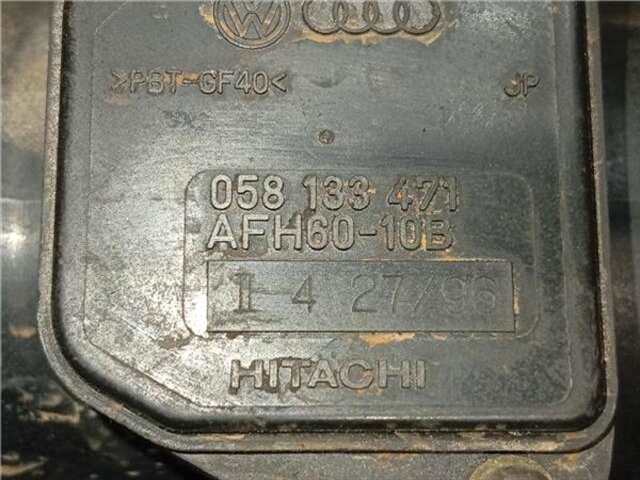 Foto 2ª: Caudalimetro Audi A3 1.8 AMBIENTE [1.8 LTR. - 92 KW 20V] [AGN]