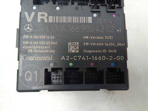 Foto 3ª: Modulo Confort BCM Mercedes Clase A 140 A 200 CDI - D 176.008) 136CV 100KW [OM 651.930] (2014)