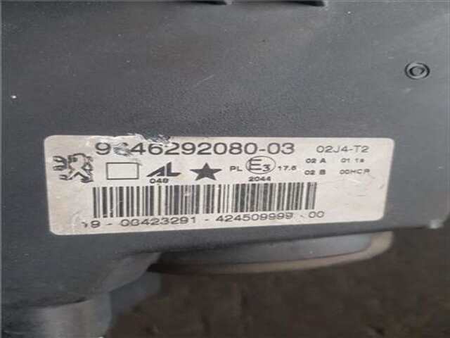 Foto 2ª: Faro Izquierdo Peugeot 307 2.0 HDI 90 [RHY (DW10TD)]