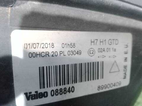 Foto 2ª: Faro Izquierdo Citroen C5 1.6 HDI RC8HZB) 109CV 80KW [9HY (DV6TED4),9HZ (DV6TED4)] (2005)