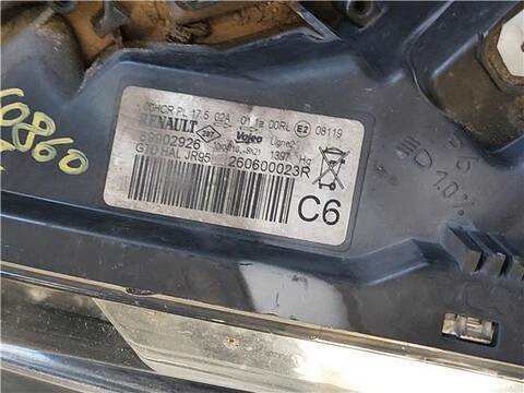 Foto 3ª: Faro Izquierdo Renault Scenic 1.9 DCI 131CV 96KW GRANDI JZ0/1_) [F9Q 870] (2010)