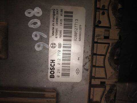 Centralita Motor ECU Renault Laguna PACK AUTHENTIQUE 110CV 81KW