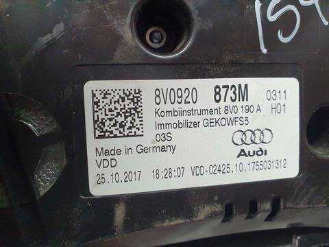 Foto 3ª: Cuadro de Instrumentos Audi A3 DESIGN EDITION 115CV 85KW [DDYA] (2018)