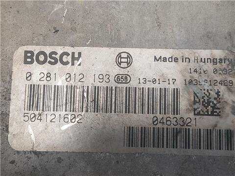 Foto 3ª: Centralita Motor ECU Iveco Daily 2.8 FURGON TA 50C... BATALLA 3950 106CV 78KW [DF1AE0481U*A] (2010)