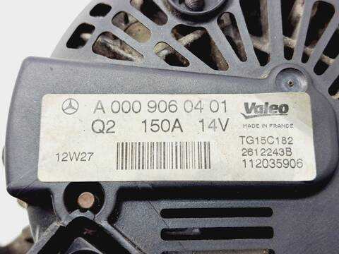 Foto 3ª: Alternador Mercedes Clase C 160 C 180 T CDI BLUEEFFICIENCY 204.200) 120CV 88KW FAMILIAR [OM651913] (2012)