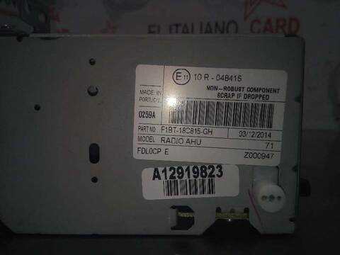 Sistema Audio Radio CD Ford Focus TITANIUM 125CV 92KW