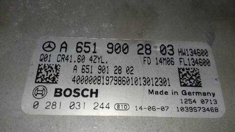 Foto 3ª: Centralita Motor ECU Mercedes Clase V 200 2.1 CDI CAT 190CV 140KW [651950] (2017)