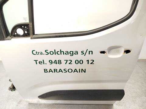 Foto 4ª: Puerta Delantera Izquierda Citroen Berlingo 1.5 BLUEHDI 75 75CV 55KW FURGONETA [YHW (DV5RE)] (2020)