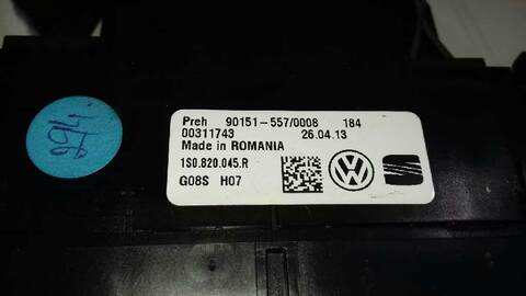 Foto 2ª: Mando Calefacción A. A. Seat Mii STYLE 60CV 44KW [CHYA] (2013)