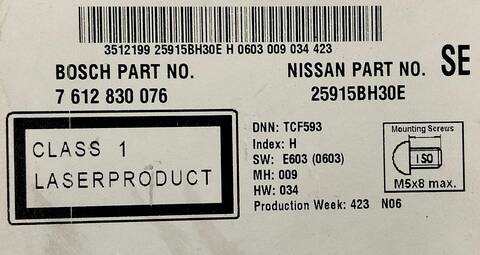 Foto 2ª: Pantalla Multifuncion Nissan Qashqai R9M (2014)