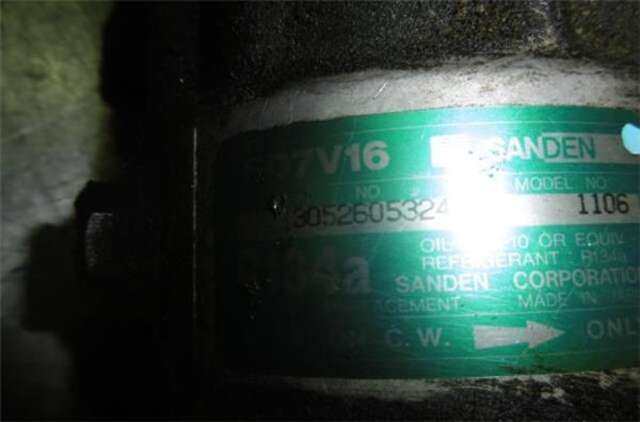 Foto 3ª: Compresor Aire Acondicionado Peugeot 306 1.9D [D9B (XUD9A)]