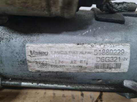 Foto 3ª: Motor de Arranque Peugeot Bipper BASICO 75CV 55KW [199A9000] (2013)