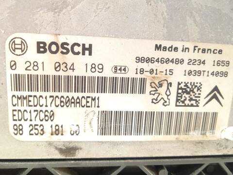 Foto 4ª: Centralita Motor ECU Citroen C4 1.6 BLUE-HDI FAP PICASSO 120CV 88KW [BHZ] (2018)