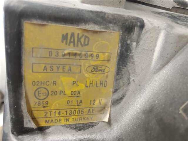 Foto 3ª: Faro Izquierdo Ford Transit 1.8 FURGÓN FT 200S BASE (2009- ) [1.8 LTR. - 66 KW TDCI CAT] CONNECT (TC7)(2002 _) [R3PA]
