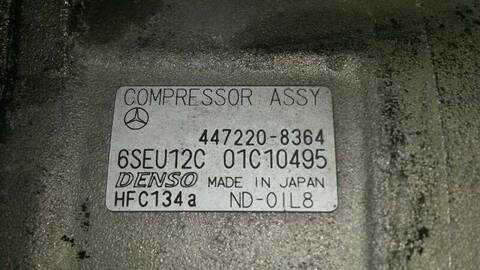 Foto 3ª: Compresor Aire Acondicionado Mercedes Clase A 140 1.6 CAT 82CV 60KW [M166960] (2002)