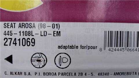 Foto 2ª: Faro Izquierdo Seat Arosa 1.0 50CV