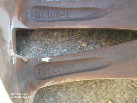 Foto 2ª: Juego LLantas Opel Insignia EDITION BERLINA 131CV 96KW [A20DTH] (2008)