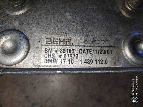 Foto 4ª: Radiador Aceite Bmw X5 3.0D 184CV 135KW [306D1] (2000)