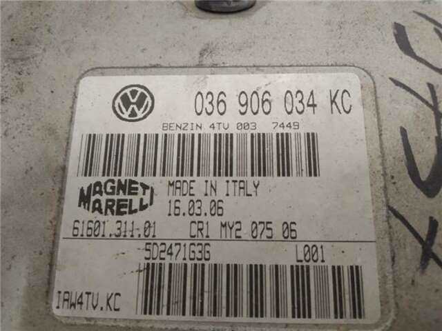 Foto 3ª: Centralita Motor ECU Seat Cordoba 1.4 16V [BKY]