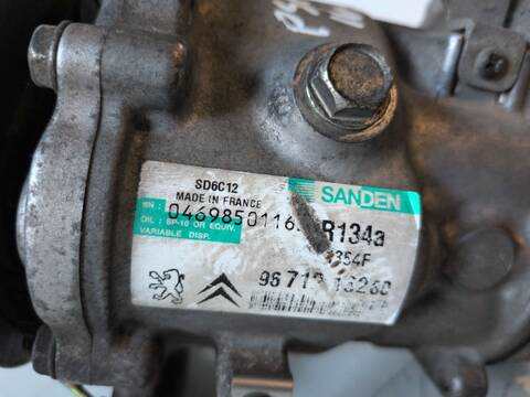 Foto 3ª: Compresor Aire Acondicionado Peugeot 207 8HR (2011)