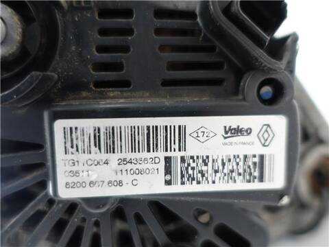 Foto 3ª: Alternador Dacia Sandero 1.5 DCI 88CV 65KW [D/ K9K E 8] (2011)