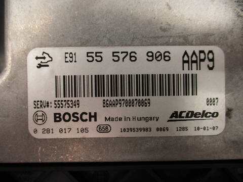 Foto 3ª: Centralita Motor ECU Opel Insignia A20DTH BERLINA (2010)